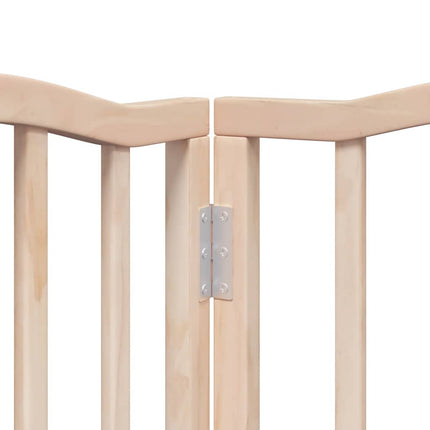 Barrière Pour Chien Porte Pliable 12 Panneaux Bois De Peuplier