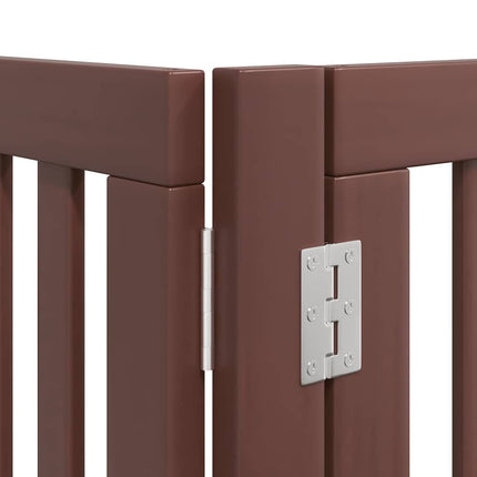 Barrière Pour Chien Porte Pliable 8 Panneaux Bois De Peuplier