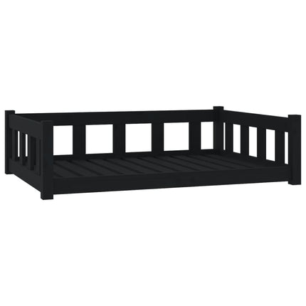 Lit Pour Chien 105,5X75,5X28 Cm Bois De Pin Solide