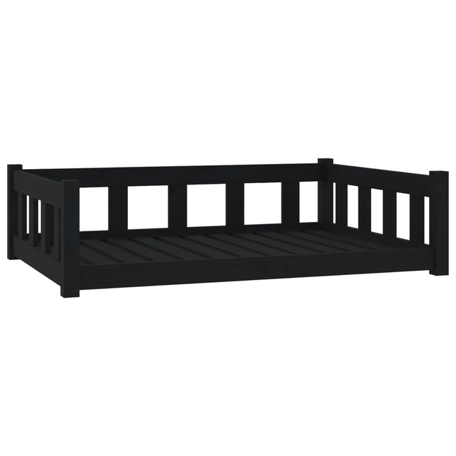 Lit Pour Chien 105,5X75,5X28 Cm Bois De Pin Solide