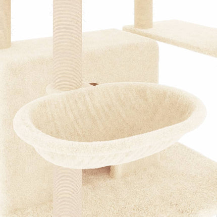 Arbre À Chat Avec Griffoirs En Sisal 166 Cm
