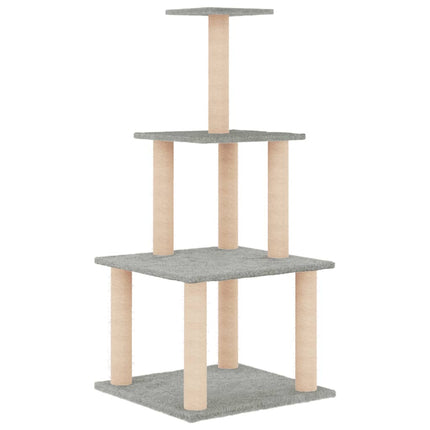 Arbre À Chat Avec Griffoirs En Sisal 111 Cm