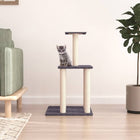 Arbre À Chat Avec Griffoirs En Sisal 85,5 Cm