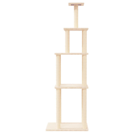 Arbre À Chat Avec Griffoirs En Sisal 183 Cm