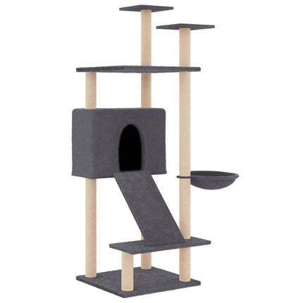 Arbre À Chat Avec Griffoirs En Sisal 153 Cm