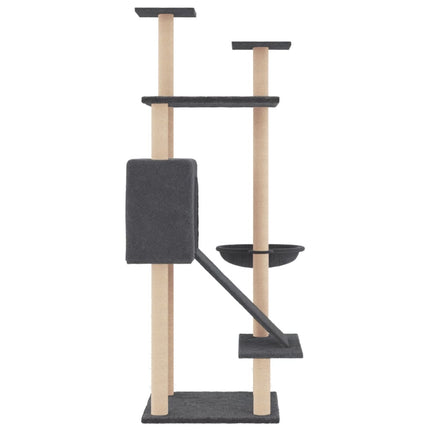 Arbre À Chat Avec Griffoirs En Sisal 153 Cm