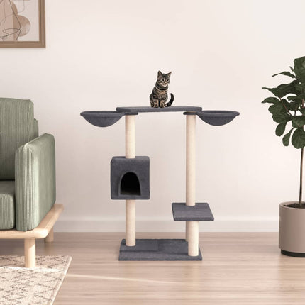 Arbre À Chat Avec Griffoirs 82 Cm