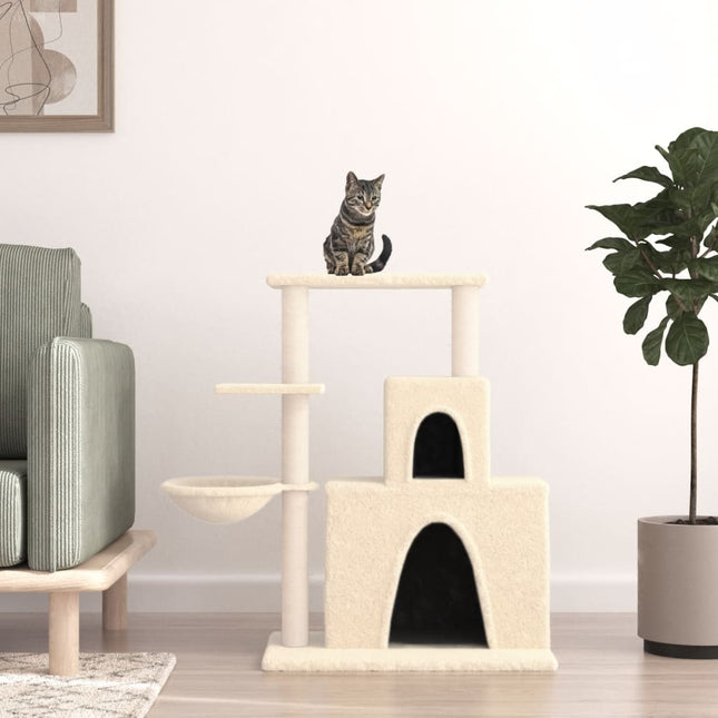Arbre À Chat Avec Griffoirs En Sisal 83 Cm