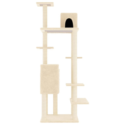Arbre À Chat Avec Griffoirs En Sisal 154 Cm