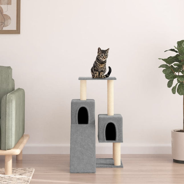 Arbre À Chat Avec Griffoirs En Sisal 82 Cm
