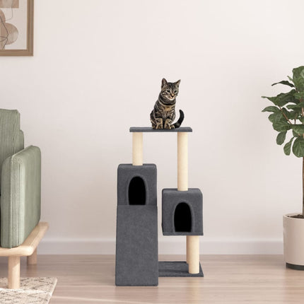 Arbre À Chat Avec Griffoirs En Sisal 82 Cm