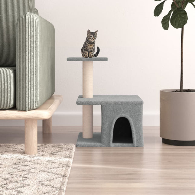 Arbre À Chat Avec Griffoirs En Sisal 48 Cm