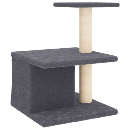 Arbre À Chat Avec Griffoirs En Sisal 48 Cm