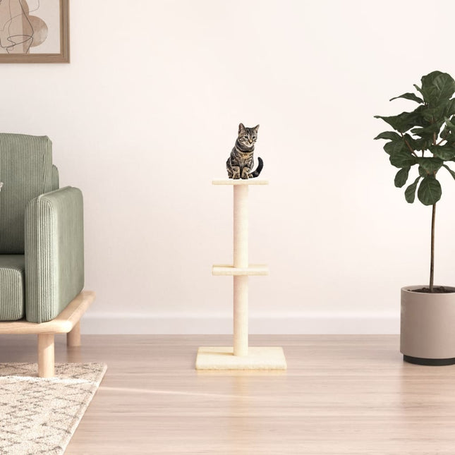 Arbre À Chat Avec Griffoirs En Sisal 73 Cm