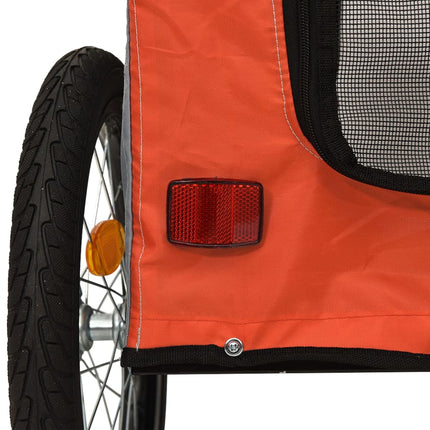 Remorque De Vélo Pour Animaux De Compagnie Et Gris