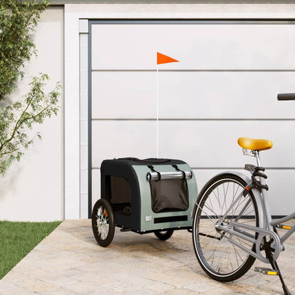 Remorque De Vélo Pour Animaux De Compagnie Et Gris
