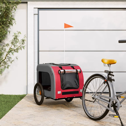 Remorque De Vélo Pour Animaux De Compagnie Et Gris