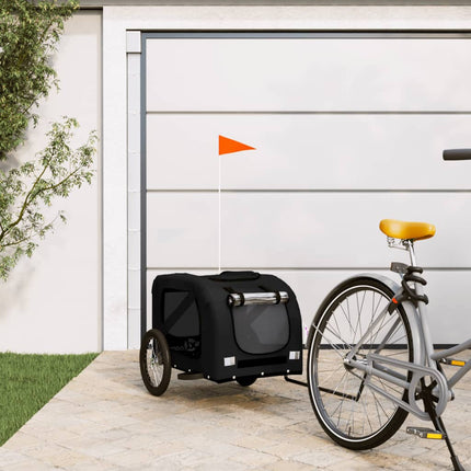 Remorque De Vélo Pour Animaux De Compagnie Et Noir