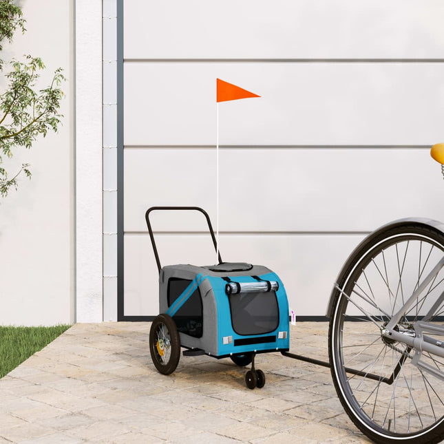 Remorque De Vélo Pour Animaux De Compagnie Et Noir