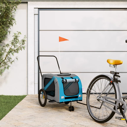 Remorque De Vélo Pour Animaux De Compagnie Et Noir