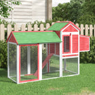 Poulailler 193X65X117 Cm Bois Massif De Pin