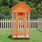 Maison À Oiseaux 91,5X53X170 Cm Bois Massif De Pin