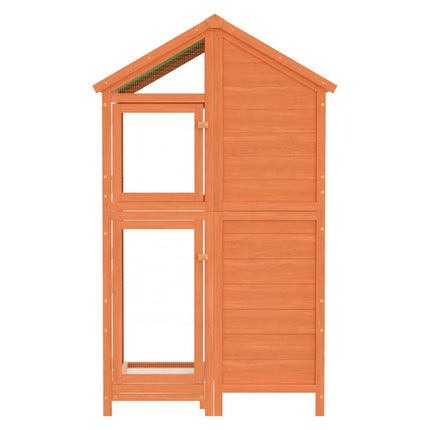 Maison À Oiseaux 97X81X152 Cm Bois Massif De Pin
