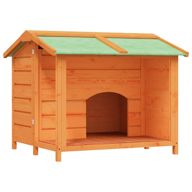 Chenil 96X87X80,5 Cm Bois De Pin Solide