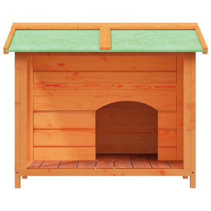 Chenil 96X87X80,5 Cm Bois De Pin Solide