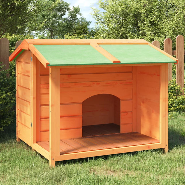 Chenil 96X87X80,5 Cm Bois De Pin Solide