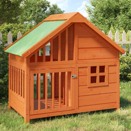 Chenil 96X60,5X87 Cm Bois De Pin Solide