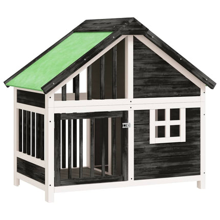 Chenil 96X60,5X87 Cm Bois De Pin Solide