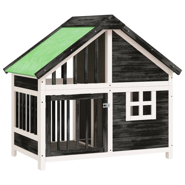 Chenil 96X60,5X87 Cm Bois De Pin Solide