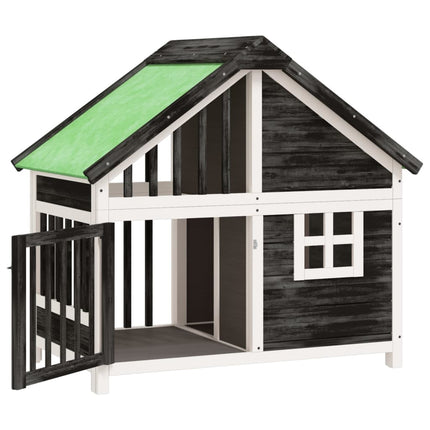 Chenil 96X60,5X87 Cm Bois De Pin Solide