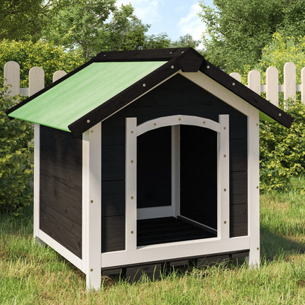 Chenil Moka 65X65X61,5 Cm Bois De Pin Solide