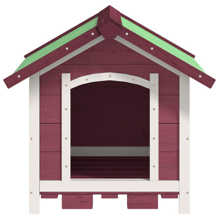 Chenil Moka 65X65X61,5 Cm Bois De Pin Solide