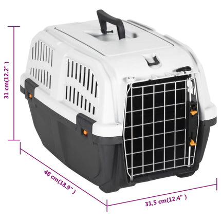Transporteur Pour Animaux De Compagnie Et Porte En Métal Pp