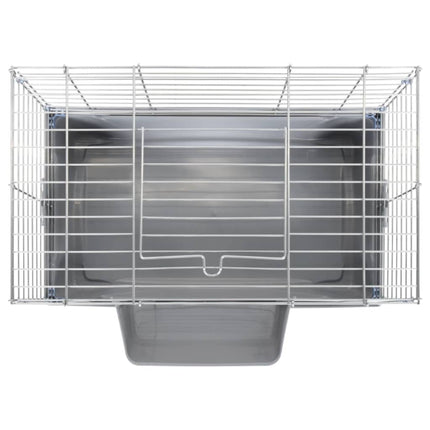 Cage Pour Petits Animaux Gris Pp Et Métal