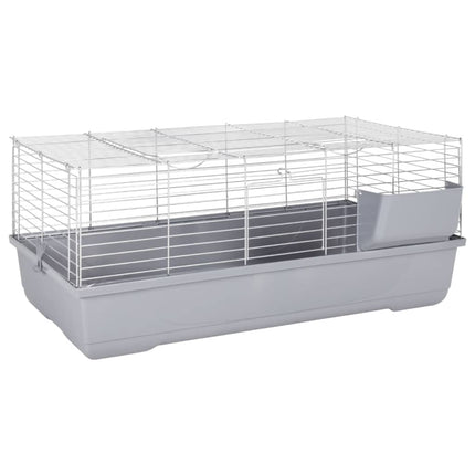 Cage Pour Petits Animaux Gris Pp Et Métal