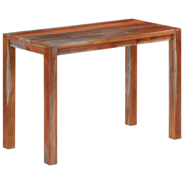 Table À Manger Gris Bois Massif