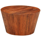 Table Basse Bois Massif De Manguier Brut