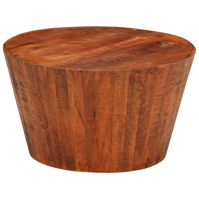 Table Basse Bois Massif De Manguier Brut