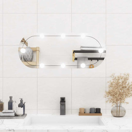 Miroir Verre Ovale