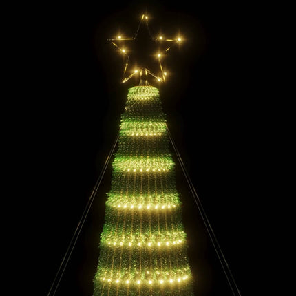 Sapin De Noël À Led 688 Led Blanc Chaud