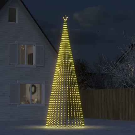 Sapin De Noël À Led 688 Led Blanc Chaud