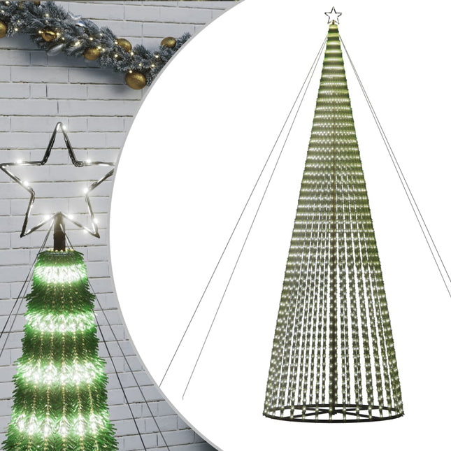 Sapin De Noël À Led 1544 Led Blanc Froid
