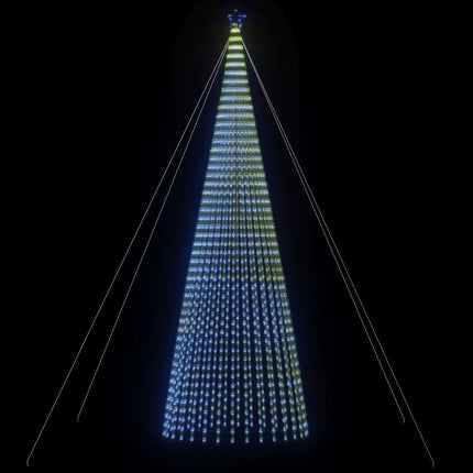 Sapin De Noël À Led 1544 Led Bleu