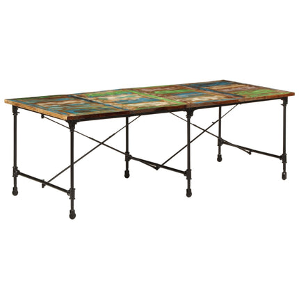 Table À Manger Bois De Manguier Massif 240 Cm
