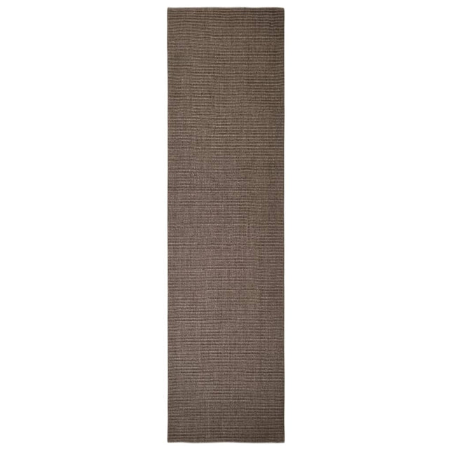 Tapis En Sisal Pour Griffoir Marron 80X300 Cm
