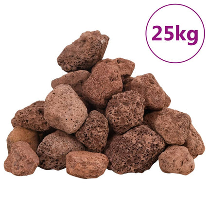 Roches Volcaniques 25 Kg 3-5 Cm